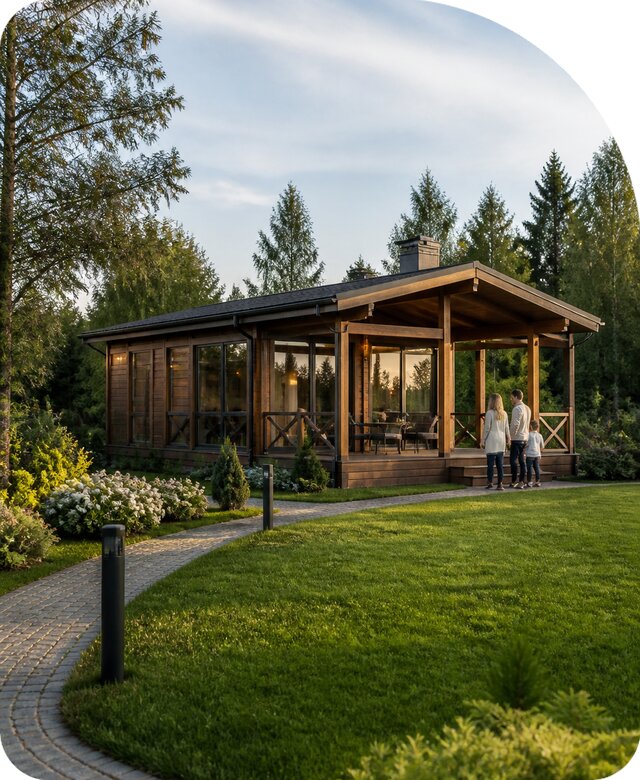 Строительство садового павильона под ключ в Великих Луке от 124044 р. | РадиДОМА-Вкл